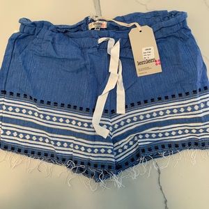 Lemlem Drawstring Woven Shorts